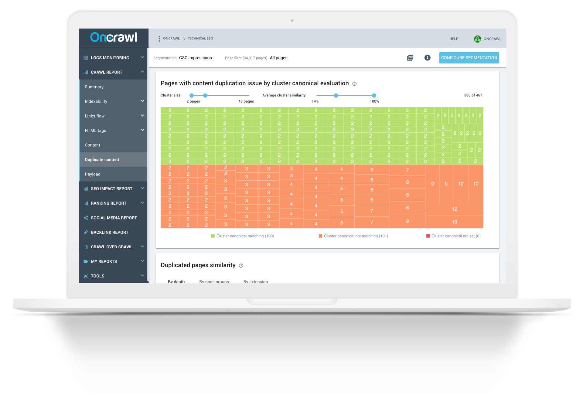 Access log Analyzer. SEO Crawler Demo.